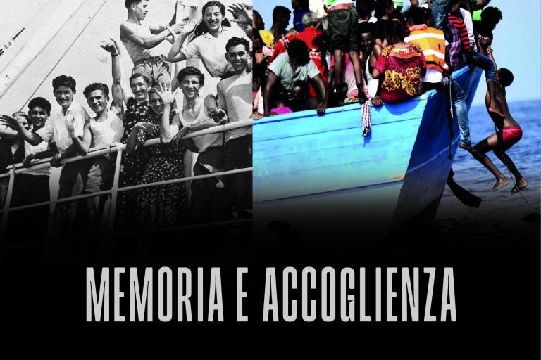 Copertina catalogo Memoria e Accoglienza