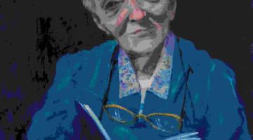 Ritratto di Ines Poggetto realizzato da Giorgio Cestari