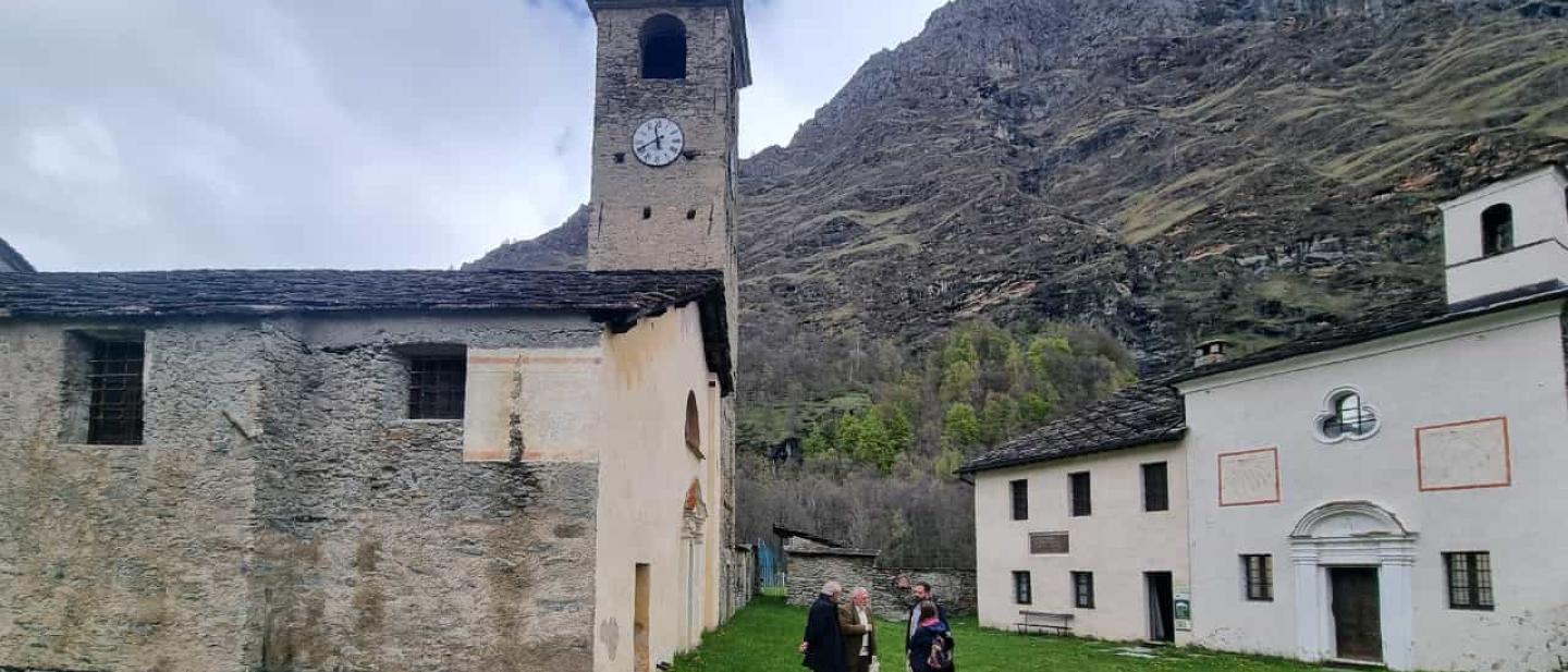 Vista dell'esterno del Museo Tazzetti