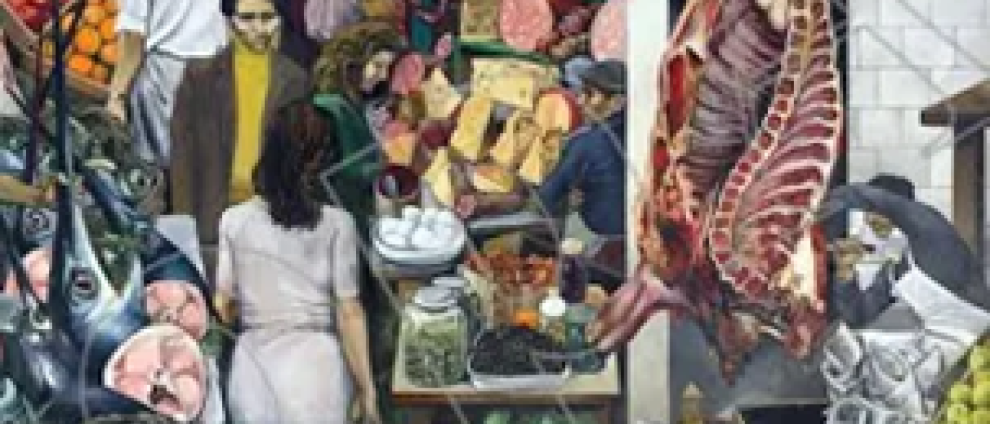La vucciria, dipinto di Renato Guttuso